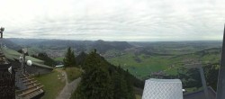 Archiv Foto Webcam Grünten - Panoramablick Sonthofen und Immenstadt 08:00