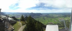 Archiv Foto Webcam Grünten - Panoramablick Sonthofen und Immenstadt 13:00