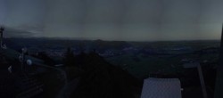 Archived image Webcam Grünten - Panoramic view Sonthofen and Immenstadt 05:00