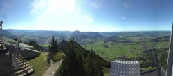 Archived image Webcam Grünten - Panoramic view Sonthofen and Immenstadt 15:00