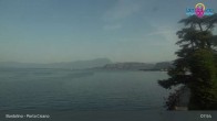 Archiv Foto Webcam Lido Mirabello Bardolino - Blick zum Hafen 07:00