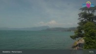 Archiv Foto Webcam Lido Mirabello Bardolino - Blick zum Hafen 12:00