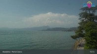 Archiv Foto Webcam Lido Mirabello Bardolino - Blick zum Hafen 14:00