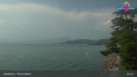 Archiv Foto Webcam Lido Mirabello Bardolino - Blick zum Hafen 16:00