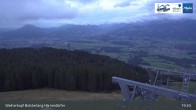 Archiv Foto Webcam Bolsterlang - Bergstation Weiherkopfbahn 20:00