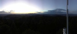 Archiv Foto Webcam Brotjacklriegel - Panoramablick vom Aussichtsturm 19:00