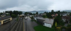 Archiv Foto Webcam Blick vom Bahnhof am Attersee 17:00