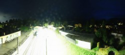 Archiv Foto Webcam Blick vom Bahnhof am Attersee 03:00