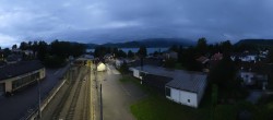 Archiv Foto Webcam Blick vom Bahnhof am Attersee 05:00
