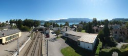 Archived image Webcam View from the railway station at Attersee 11:00