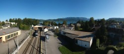 Archived image Webcam View from the railway station at Attersee 15:00