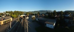 Archived image Webcam View from the railway station at Attersee 17:00