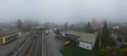 Archiv Foto Webcam Blick vom Bahnhof am Attersee 09:00