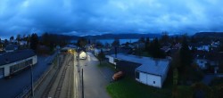 Archived image Webcam View from the railway station at Attersee 05:00