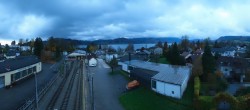 Archived image Webcam View from the railway station at Attersee 06:00