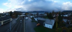 Archived image Webcam View from the railway station at Attersee 07:00