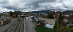 Archiv Foto Webcam Blick vom Bahnhof am Attersee 11:00