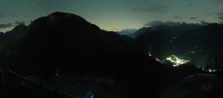 Archived image Webcam View from Kornplatz to the Piz de Plaies mountain station 01:00