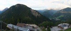 Archiv Foto Webcam Blick am Kronplatz auf die Bergstation Piz de Plaies 05:00