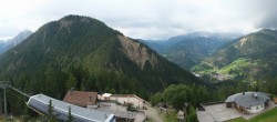 Archiv Foto Webcam Blick am Kronplatz auf die Bergstation Piz de Plaies 07:00