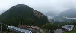 Archiv Foto Webcam Blick am Kronplatz auf die Bergstation Piz de Plaies 07:00