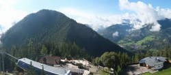 Archiv Foto Webcam Blick am Kronplatz auf die Bergstation Piz de Plaies 09:00