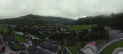 Archiv Foto Webcam Bischofshofen: Blick auf Skisprungschanze und Ort 06:00