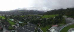 Archiv Foto Webcam Bischofshofen: Blick auf Skisprungschanze und Ort 08:00