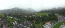 Archiv Foto Webcam Bischofshofen: Blick auf Skisprungschanze und Ort 14:00
