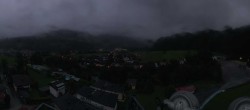 Archiv Foto Webcam Bischofshofen: Blick auf Skisprungschanze und Ort 05:00