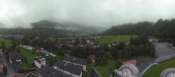 Archiv Foto Webcam Bischofshofen: Blick auf Skisprungschanze und Ort 07:00