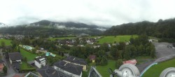 Archiv Foto Webcam Bischofshofen: Blick auf Skisprungschanze und Ort 10:00