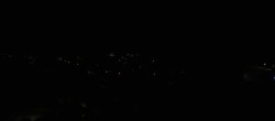 Archiv Foto Webcam Bischofshofen: Blick auf Skisprungschanze und Ort 19:00
