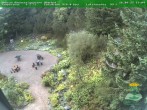 Archiv Foto Webcam Oberhof: Rennsteiggarten 19:00