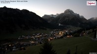 Archived image Webcam Lech: Guesthouse Bergland 06:00