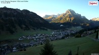 Archived image Webcam Lech: Guesthouse Bergland 07:00