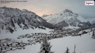 Archived image Webcam Lech: Guesthouse Bergland 06:00