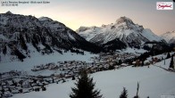 Archived image Webcam Lech: Guesthouse Bergland 05:00