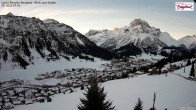 Archived image Webcam Lech: Guesthouse Bergland 06:00