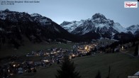 Archived image Webcam Lech: Guesthouse Bergland 05:00