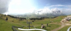 Archived image Webcam Panorama of the Alpe di Siusi from the Puflatsch mountain station 09:00