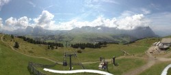 Archived image Webcam Panorama of the Alpe di Siusi from the Puflatsch mountain station 11:00