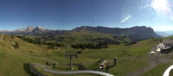 Archived image Webcam Panorama of the Alpe di Siusi from the Puflatsch mountain station 15:00