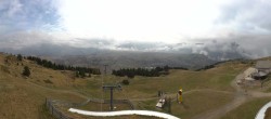 Archived image Webcam Panorama of the Alpe di Siusi from the Puflatsch mountain station 11:00
