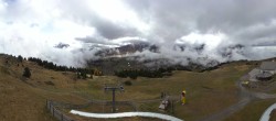 Archiv Foto Webcam Seiser Alm: Blick von der Puflatsch Bergstation 09:00