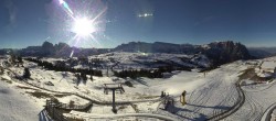 Archived image Webcam Panorama of the Alpe di Siusi from the Puflatsch mountain station 07:00
