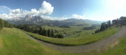 Archived image Webcam View over Alpe di Siusi - Mezdi mountain station 15:00