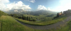 Archived image Webcam View over Alpe di Siusi - Mezdi mountain station 17:00