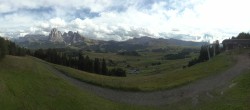 Archiv Foto Webcam Seiser Alm: Panoramablick Mezdi Bergstation 15:00