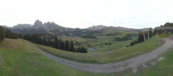 Archiv Foto Webcam Seiser Alm: Panoramablick Mezdi Bergstation 07:00